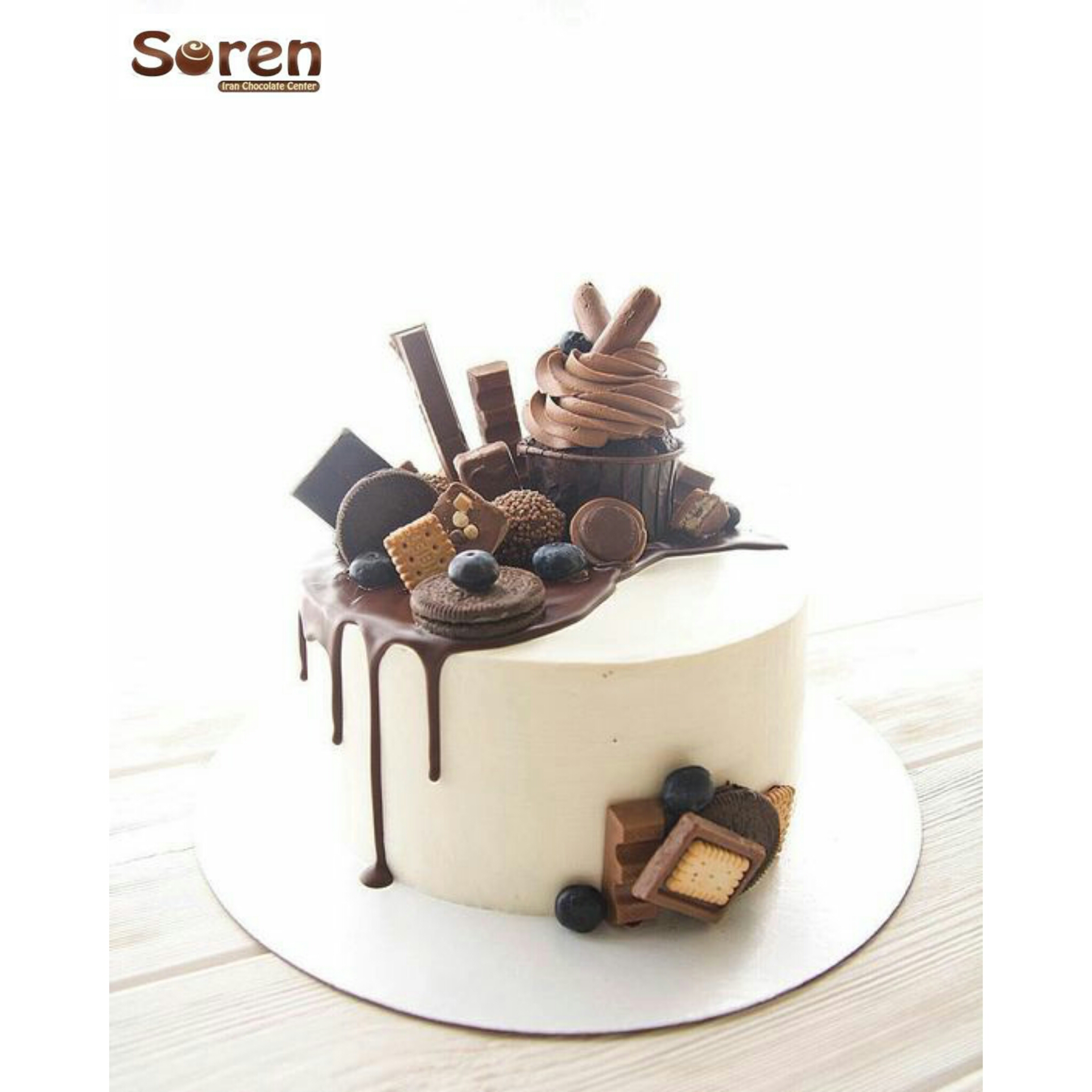 استفاده از شکلات برای تزیین کیک